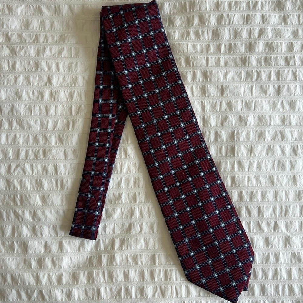 Vintage Canali tie, 100% silk. Made in Italy